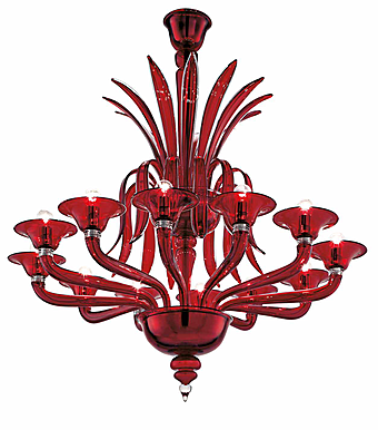 Chandelier Barovier&Toso Odile 5307/12