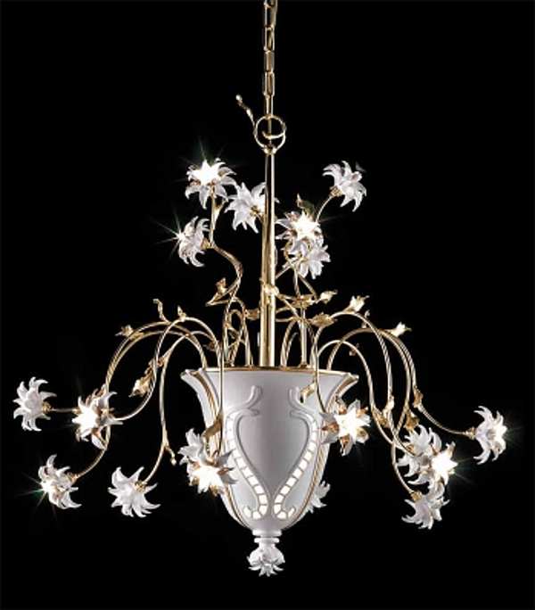 Chandelier LORENZON (F.LLI LORENZON) LL.20/1/BO/F/18F factory LORENZON (F.LLI LORENZON) from Italy. Foto №1