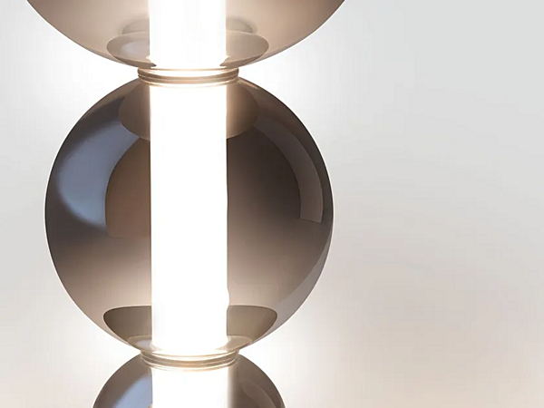 LED Floor Lamp in Borosilicate Glass Upward GIORGETTI factory GIORGETTI from Italy. Foto №3