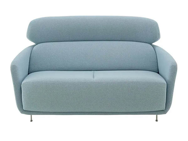 Two-seater fabric sofa with headrest LIGNE ROSET OKURA 17100505 factory LIGNE ROSET from Italy. Foto №1