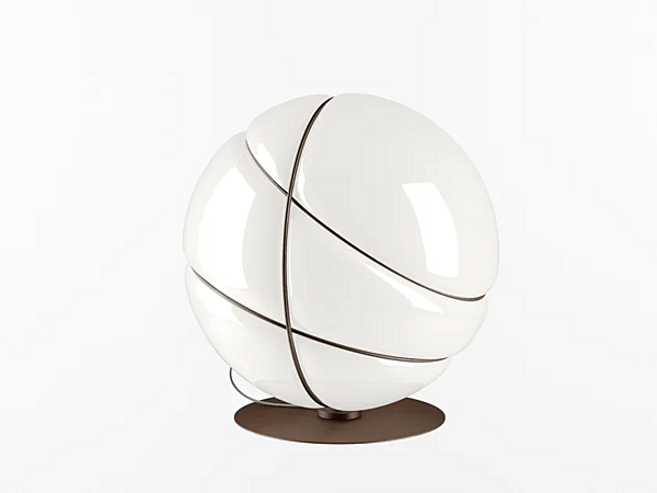 Blown Glass Table Lamp Armilla Fabbian factory Fabbian from Italy. Foto №2