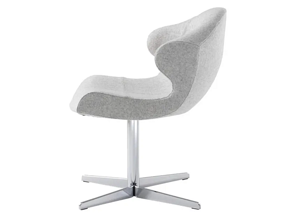 Fabric chair with 4 spoke base Alster LIGNE ROSET 10260100-10260120 factory LIGNE ROSET from Italy. Foto №3