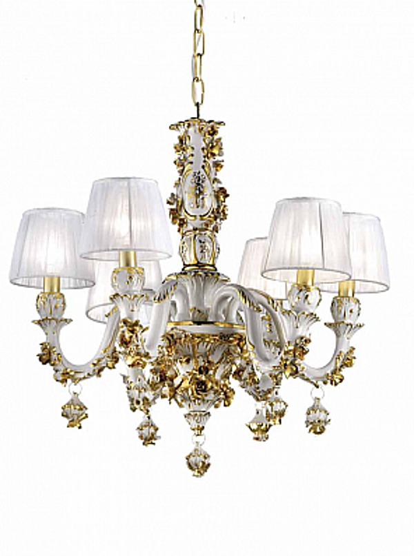 Chandelier VILLARI 0000003.401 factory VILLARI from Italy. Foto №1