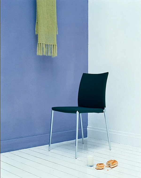 Upholstered chair with soft back Zanotta Lia 2086 87 factory ZANOTTA from Italy. Foto №17