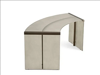 Crystal writing desk in gold edition by Gallotti&Radice factory Gallotti & Radice from Italy