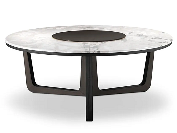 Round marble dining table with lazy susan i 4 Mariani Ascot factory i 4 Mariani from Italy. Foto №1
