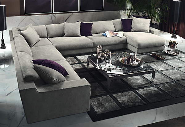 Couch SMANIA MISTER P COMPOSIZIONE factory SMANIA from Italy. Foto №1