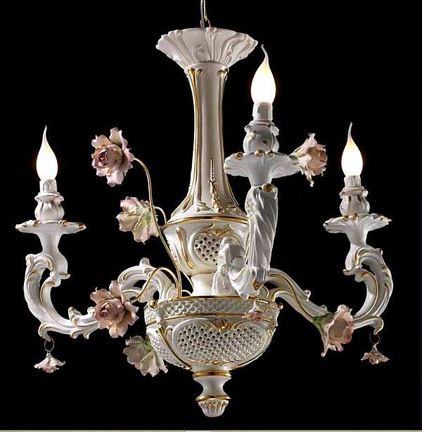 Chandelier LORENZON (F.LLI LORENZON) LL.09/BSO/F/3F factory LORENZON (F.LLI LORENZON) from Italy. Foto №1