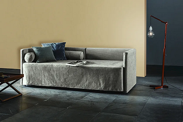 Fabric sofa bed with removable cover VIBIEFFE Gulp 3700 factory VIBIEFFE from Italy. Foto №2