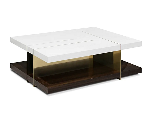 Rectangular wooden coffee table Lallan BRABBU factory BRABBU from Italy. Foto №2