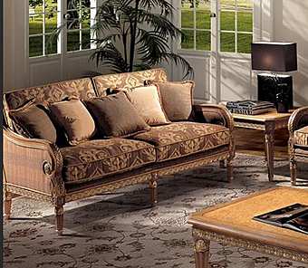 Couch ANGELO CAPPELLINI SITTINGROOMS Cuoco 6931/BD2 factory ANGELO CAPPELLINI from Italy