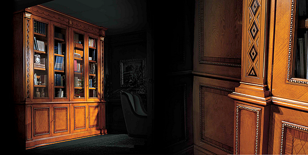 Bookcase EZIO BELLOTTI 2186 factory EZIO BELLOTTI from Italy. Foto №2