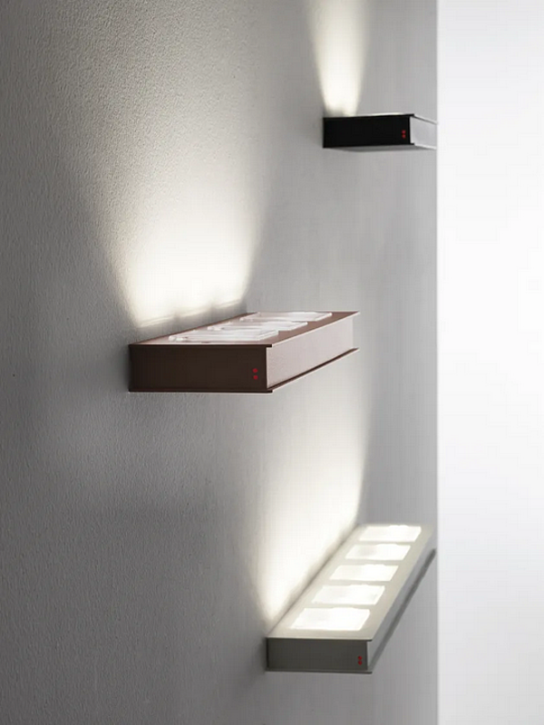 LED Wall Light Aluminium Quarter Fabbian factory Fabbian from Italy. Foto №5