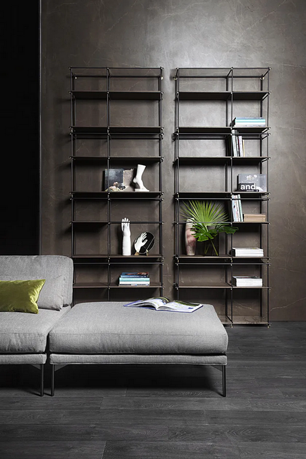 Sectional oak bookcase VIBIEFFE 9900 E Spirit factory VIBIEFFE from Italy. Foto №6