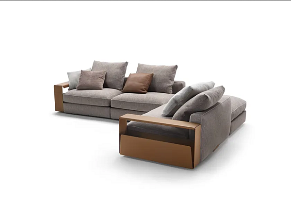 Corner sectional fabric sofa Harper FLEXFORM factory FLEXFORM from Italy. Foto №11