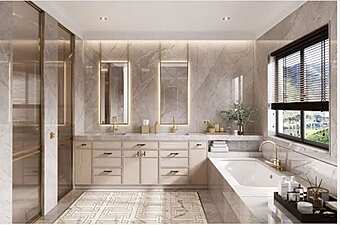 Bathroom Am living CARTER BATHROOM factory Am living from Italy