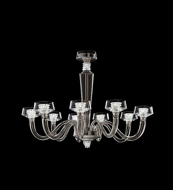 Chandelier Barovier&Toso Rosati 5716/09 factory Barovier&Toso from Italy. Foto №2