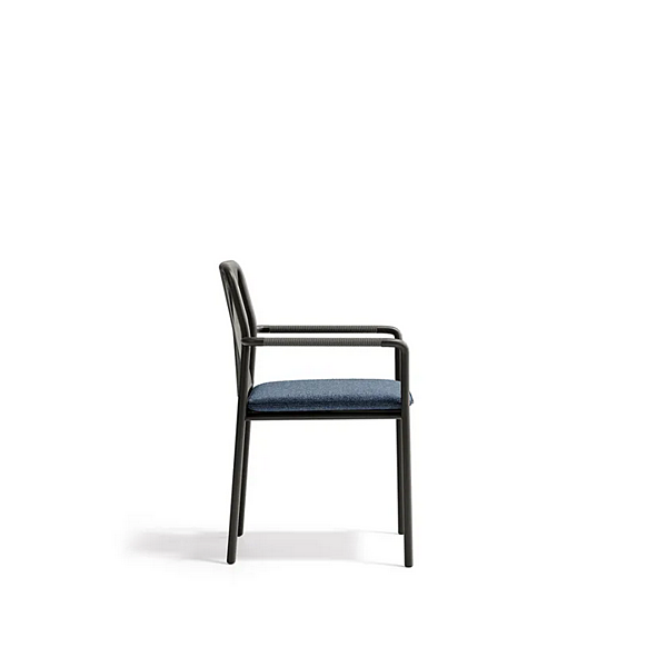 Aluminium garden chair with armrests Atmosphera Air factory ATMOSPHERA from Italy. Foto №8