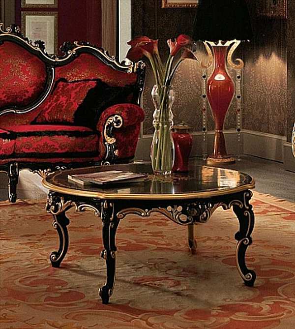 Coffee table MODENESE GASTONE 11614A factory MODENESE GASTONE from Italy. Foto №1