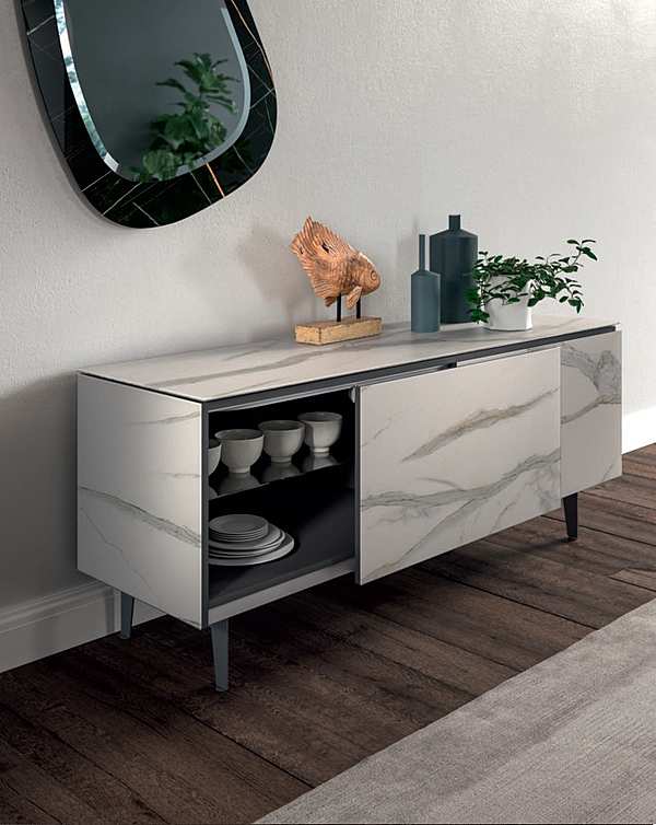 Ozzio X308 | PLANA chest of drawers factory Ozzio from Italy. Foto №1