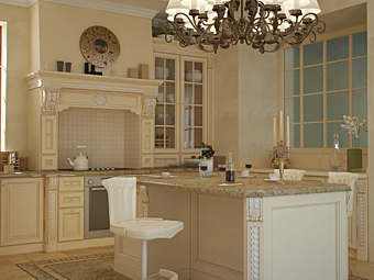 Kitchen with island Tosca Martini Interiors Kitchen with island Tosca Martini Interiors factory MARTINI INTERIORS from Italy