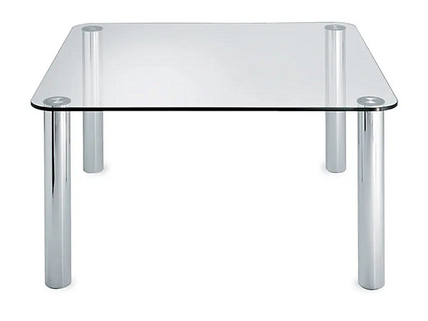 Square Crystal Table Zanotta Marcuso 2530 factory ZANOTTA from Italy. Foto №1