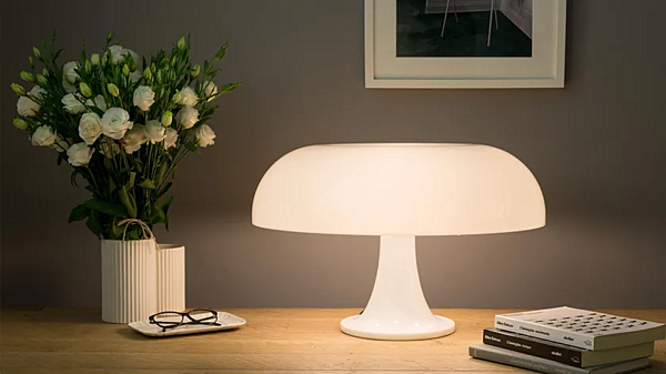 Table Lamp ABS Nesso Artemide 0056050A, 0056010A factory Artemide from Italy. Foto №2