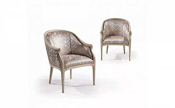 Armchair ANGELO CAPPELLINI TIMELESS STRAUSS 8025 factory ANGELO CAPPELLINI from Italy. Foto №1