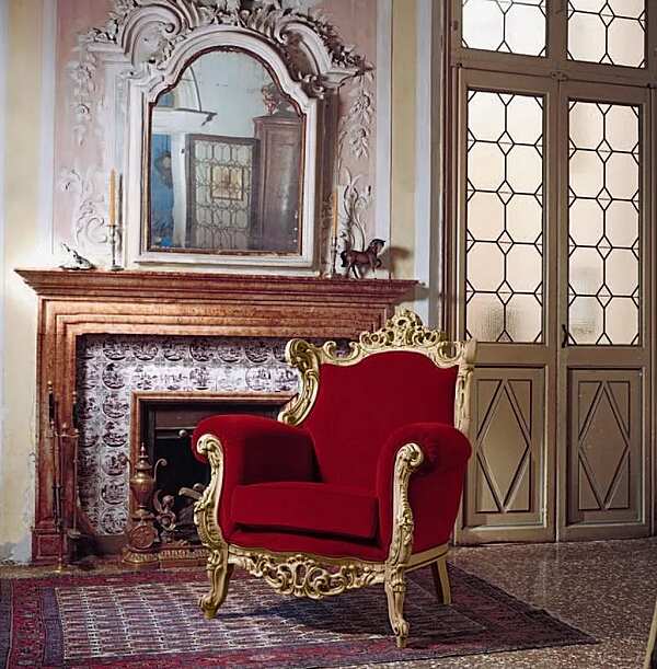 Armchair TONIN CASA ADONE - 1577 factory TONIN CASA from Italy. Foto №4