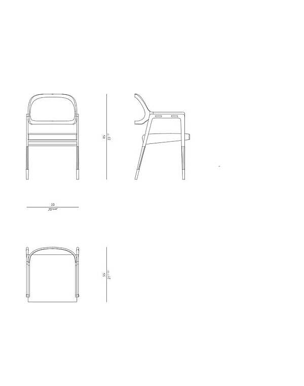 Armchair ROSSATO RHC- 01 factory ROSSATO from Italy. Foto №10