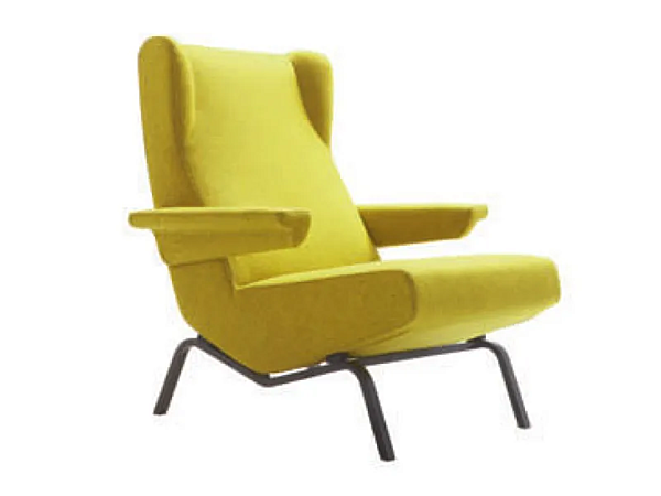 Wing Armchair with Upholstered Back Ligne Roset Archi factory LIGNE ROSET from Italy. Foto №1