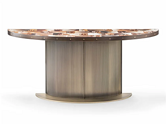 Brass Console Table with Horn Top Nettuno by ARCAHORN 6016