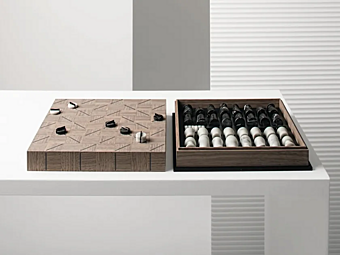 Walnut Chessboard Check Mate GIORGETTI GA450G