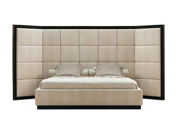 Bed ANGELO CAPPELLINI Opera CLARISSA 44200 factory ANGELO CAPPELLINI from Italy. Foto №1