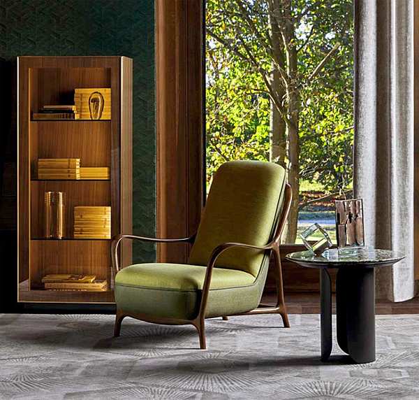 Armchair ANGELO CAPPELLINI Opera CALLAS 49035 factory ANGELO CAPPELLINI from Italy. Foto №4