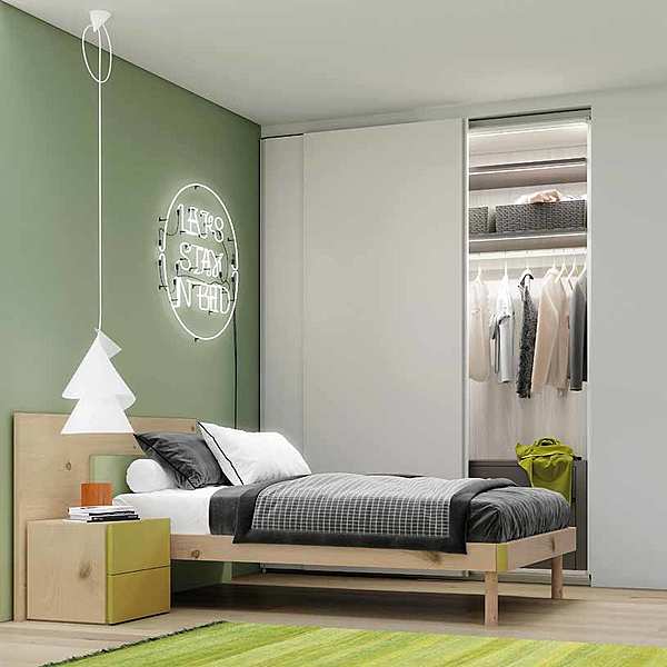 Bedroom GRANZOTTO Composizione “DINAMICA” factory GRANZOTTO from Italy. Foto №2