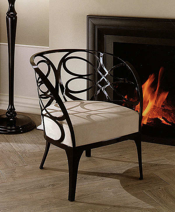 Armchair CANTORI Chic Atmosphere NOÈ 1794.6400 factory CANTORI from Italy. Foto №1
