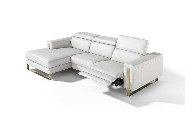 2-seater sofa with chaise longue Egoitaliano Ashley factory Egoitaliano from Italy. Foto №2