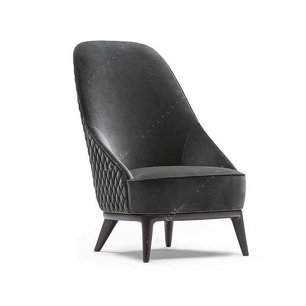 Armchair ANGELO CAPPELLINI Opera LESLIE 49038 factory ANGELO CAPPELLINI from Italy. Foto №1