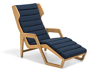 Sun lounger with armrests Molteni & C D 150 5 Sun lounger with armrests Molteni & C D 150 5 factory Molteni & C.(+VITRA) from Italy