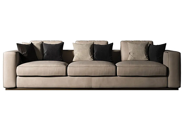 4-Seater Nubuck Sofa Eclipse CPRN HOMOOD E224 factory CPRN HOMOOD from Italy. Foto №1