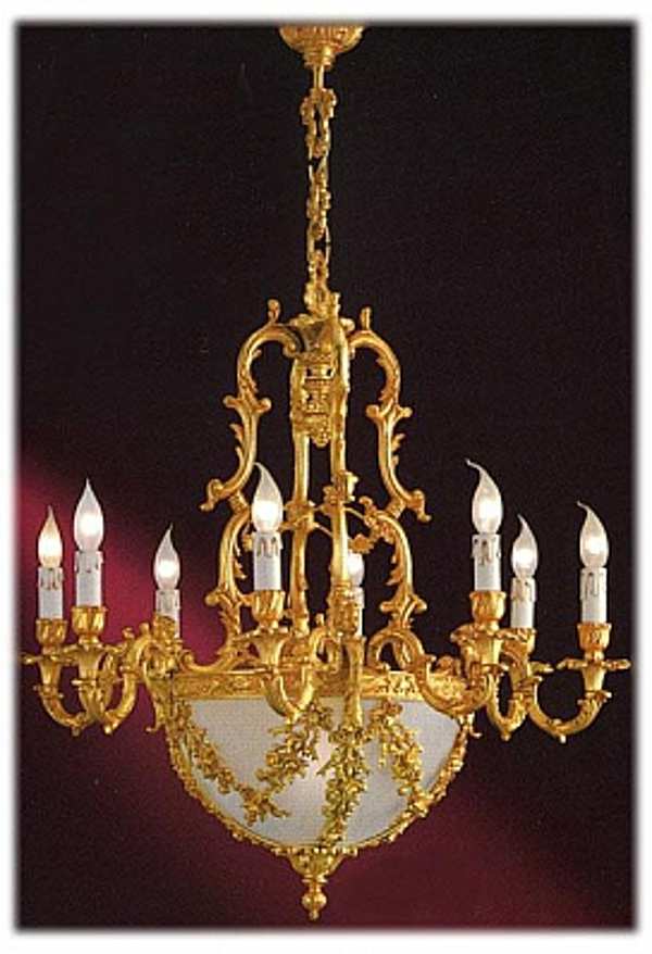 Chandelier FBAI 4010/8 factory FBAI from Italy. Foto №1