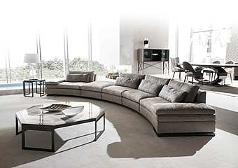 Couch GIORGIO COLLECTION Vision Origami sectional