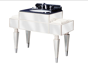 Single vanity unit with drawers Gentry Home Constance factory Gentry Home from Italy