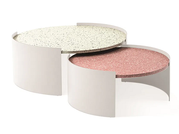 Round Plate Garden Side Table Bowy Outdoor CASSINA factory CASSINA from Italy. Foto №2