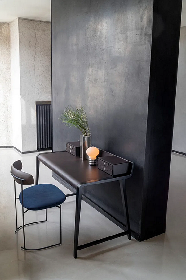 Beech Secretary Desk Linus Potocco 730 SCR 730/SCR factory POTOCCO from Italy. Foto №2