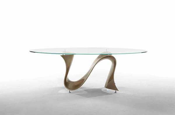 Table TONIN CASA WAVE - 8014FSV_glass factory TONIN CASA from Italy. Foto №1