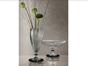 Glass Vase Supreme by Euroluce Lampadari Glass Vase Supreme by Euroluce Lampadari factory EUROLUCE LAMPADARi from Italy
