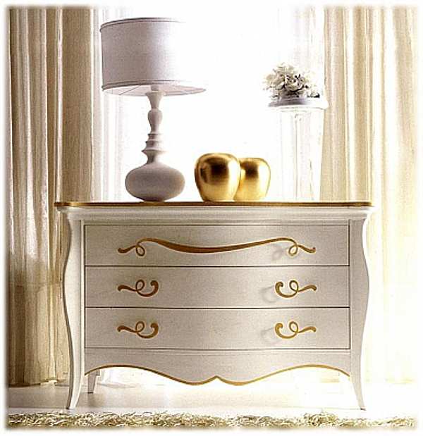 Chest of drawers CORTE ZARI Art. 452 factory CORTE ZARI from Italy. Foto №1