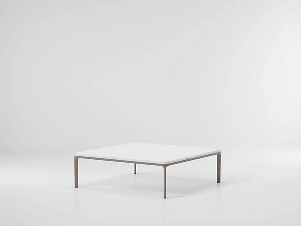 Low square stone coffee table KETTAL Park Life factory KETTAL from Italy. Foto №2